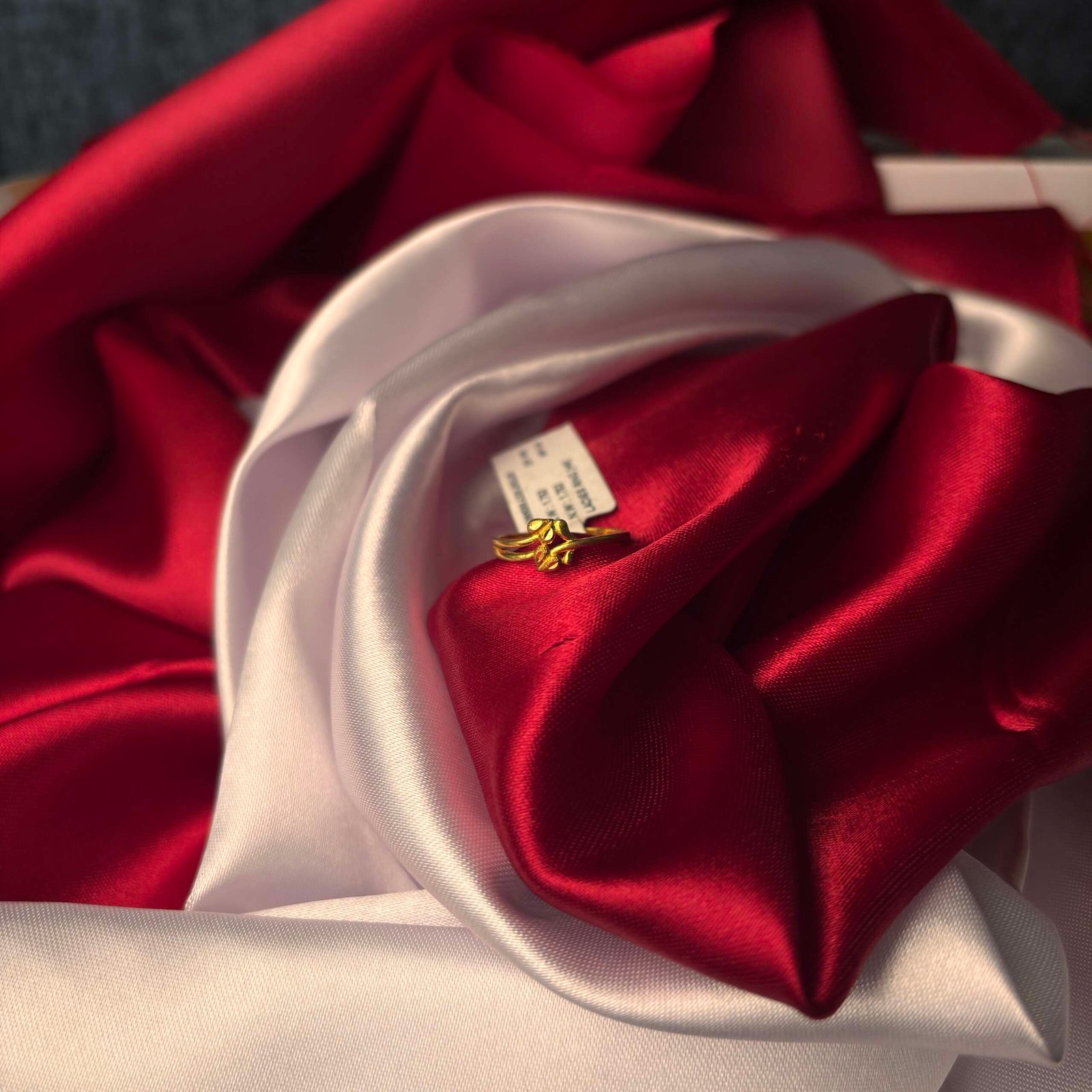 Filigree Floral Gold Cocktail Ring